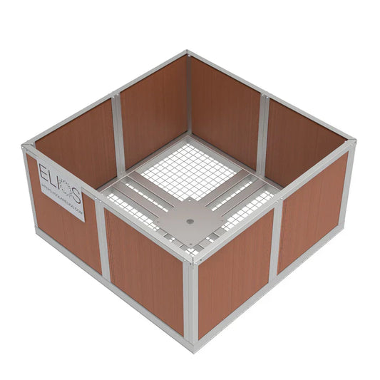 Elios Basket 4 Panel Post - Durable Base for Solar Pole Mount Systems